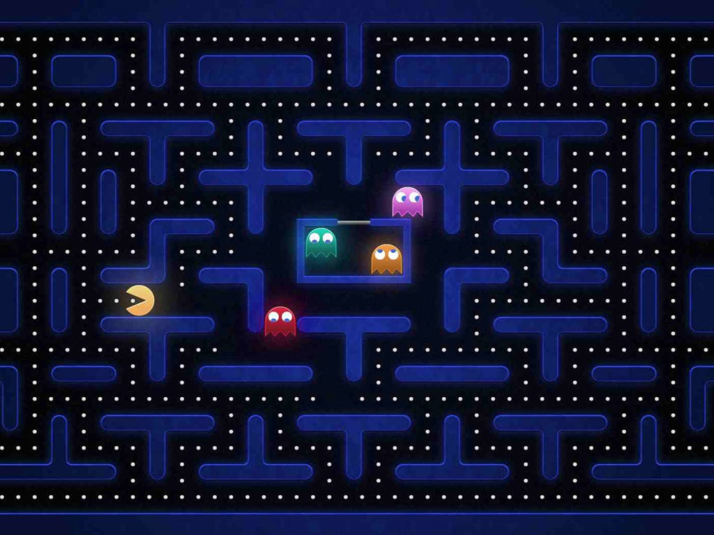 Sfondi Pacman Best 90 Game 1024x768