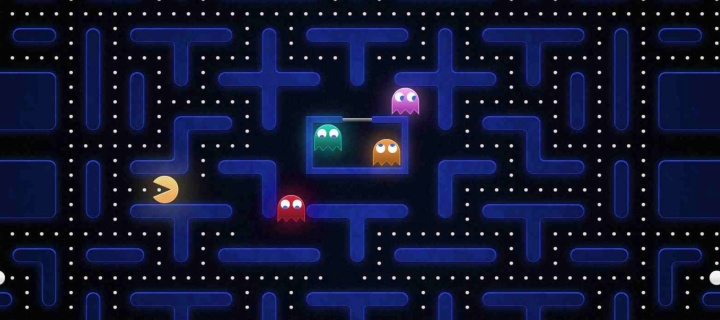Das Pacman Best 90 Game Wallpaper 720x320