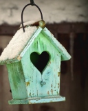 Valentine's Birds House screenshot #1 128x160