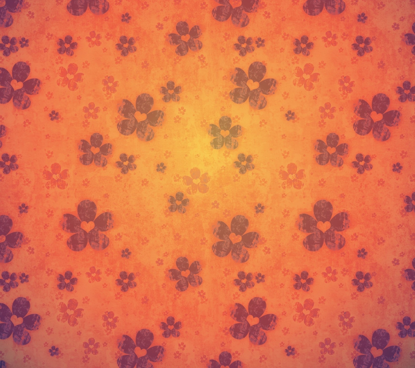Flower Pattern wallpaper 1440x1280