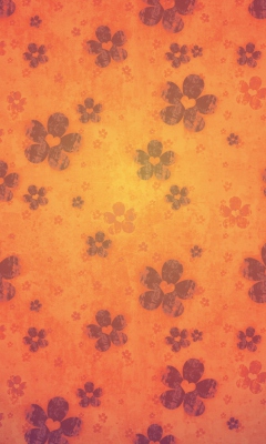 Das Flower Pattern Wallpaper 240x400