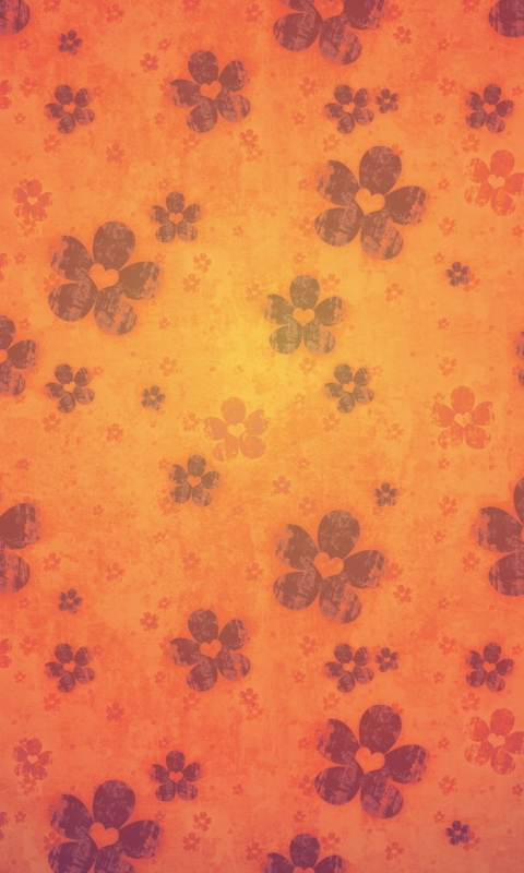 Das Flower Pattern Wallpaper 480x800