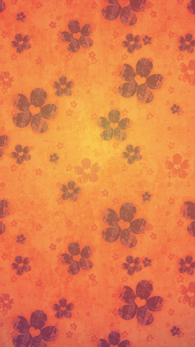 Fondo de pantalla Flower Pattern 750x1334