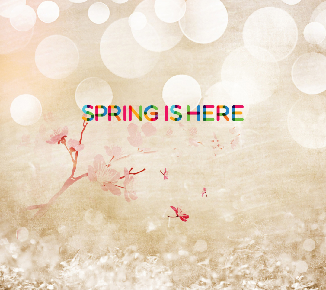 Sfondi Spring Is Here 1080x960