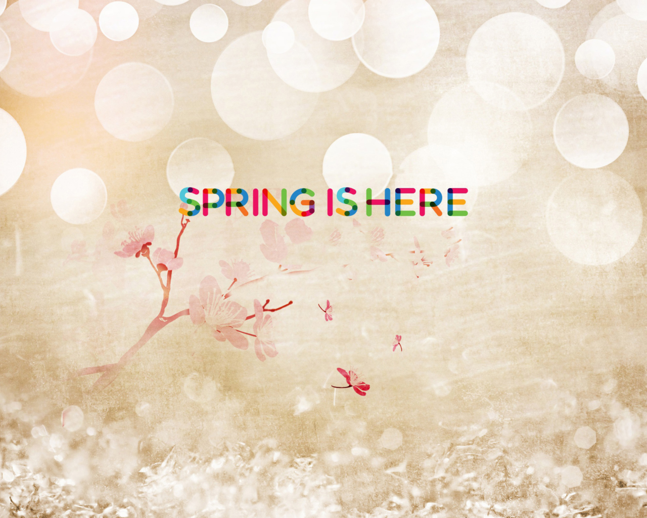 Fondo de pantalla Spring Is Here 1280x1024