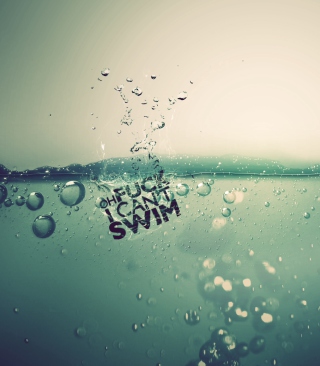 I Can't Swim - Obrázkek zdarma pro Nokia Asha 503