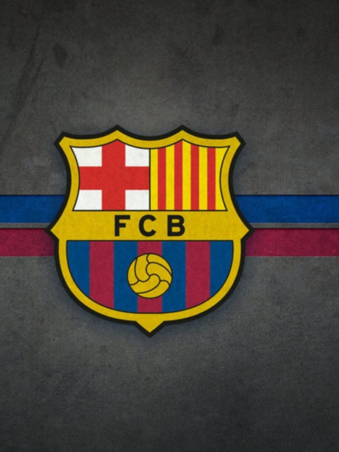 Обои FC Barcelona 480x640