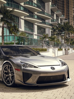 Lexus LFA wallpaper 240x320