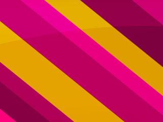 Das Pink Yellow Stripes Wallpaper 320x240
