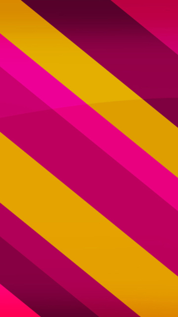 Das Pink Yellow Stripes Wallpaper 360x640