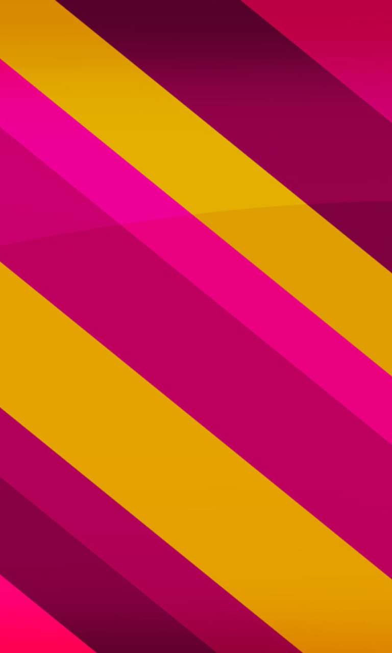 Screenshot №1 pro téma Pink Yellow Stripes 768x1280