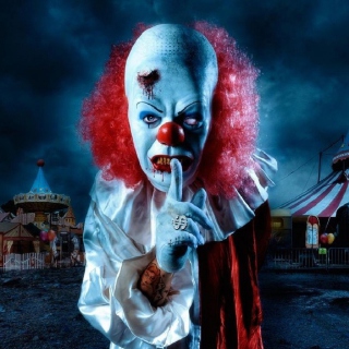 Wicked Clown papel de parede para celular para iPad Air
