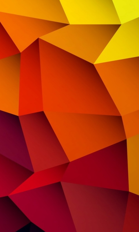 Das Stunning Colorful Abstract Wallpaper 480x800