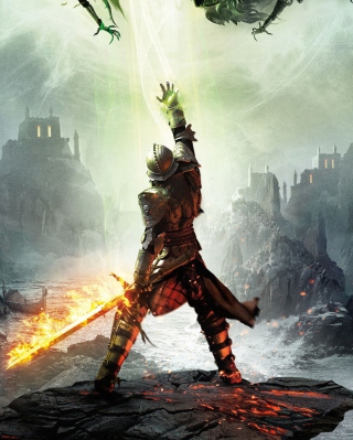 Dragon Age Inquisition 2014 Game - Obrázkek zdarma pro Nokia Asha 308