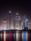 Fondo de pantalla UAE Dubai Photo with Tourist Attractions 132x176