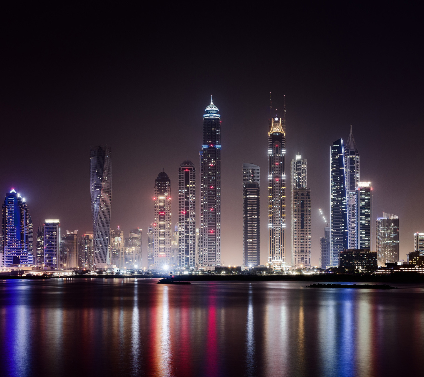 Fondo de pantalla UAE Dubai Photo with Tourist Attractions 1440x1280