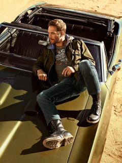 Screenshot №1 pro téma Rest In Piece Paul Walker 240x320