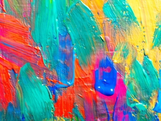 Das Acrylic Paint Wallpaper 320x240