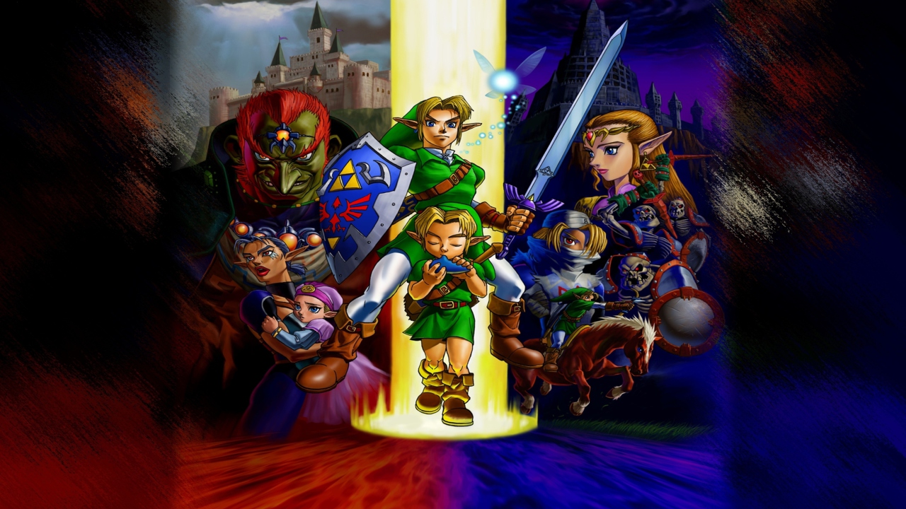 Screenshot №1 pro téma The Legend of Zelda: Ocarina of Time 1280x720