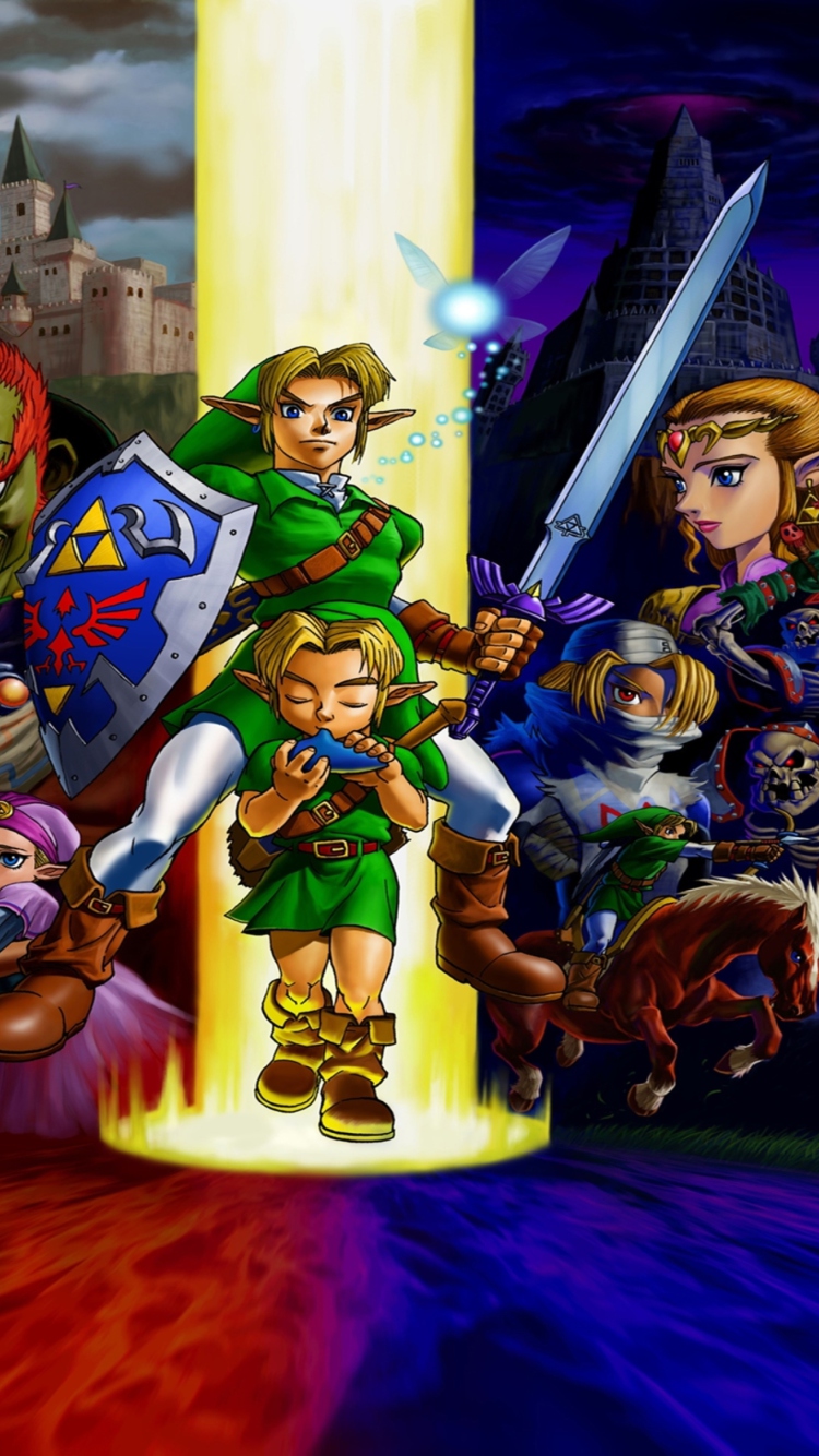 Screenshot №1 pro téma The Legend of Zelda: Ocarina of Time 750x1334