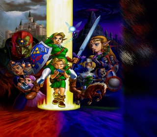 Kostenloses The Legend of Zelda: Ocarina of Time Wallpaper für iPad mini 2