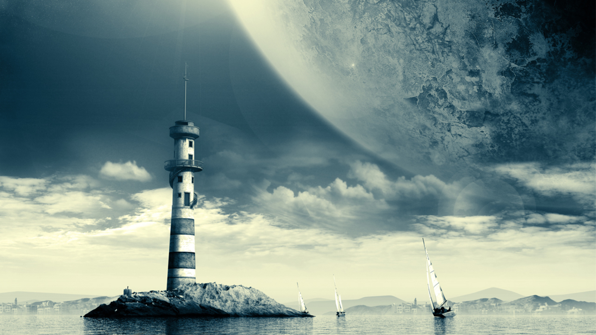 Screenshot №1 pro téma Lighthouse 1920x1080