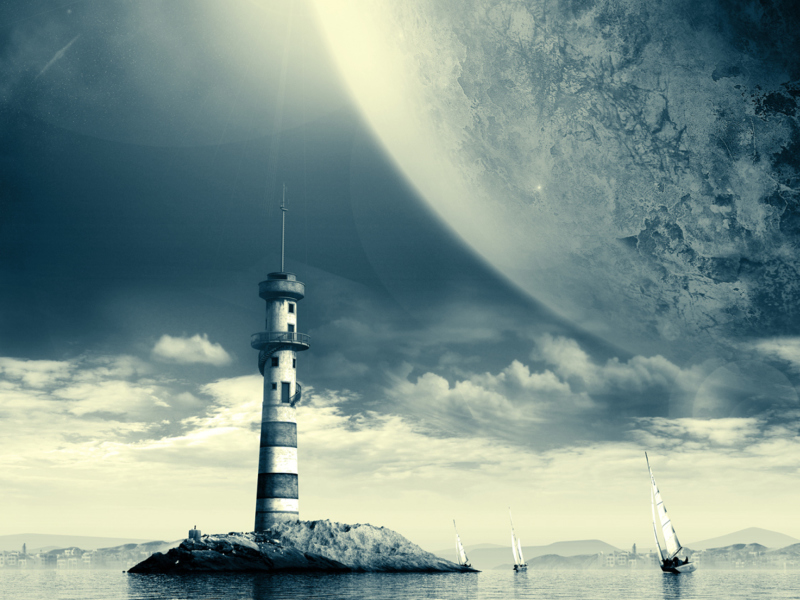 Das Lighthouse Wallpaper 800x600