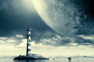 Lighthouse - Obrázkek zdarma pro 640x480