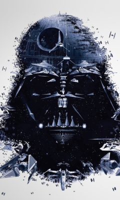 Das Darth Vader Star Wars Wallpaper 240x400