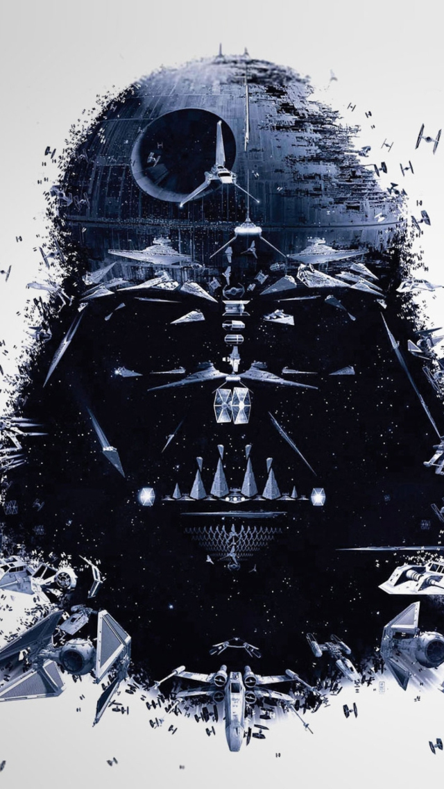 Обои Darth Vader Star Wars 640x1136