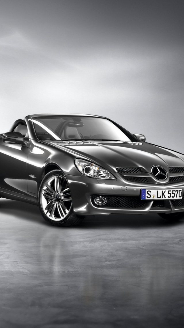 Mercedes-Benz SLK Grand Edition wallpaper 640x1136