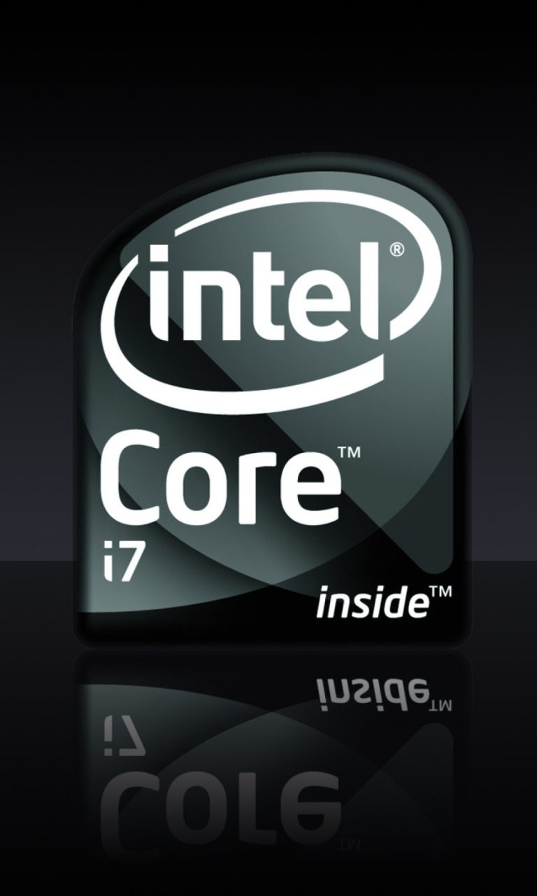 Das Intel Core I7 Wallpaper 768x1280