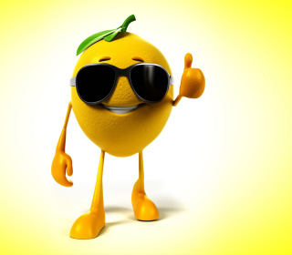 Funny Lemon - Obrázkek zdarma pro 208x208