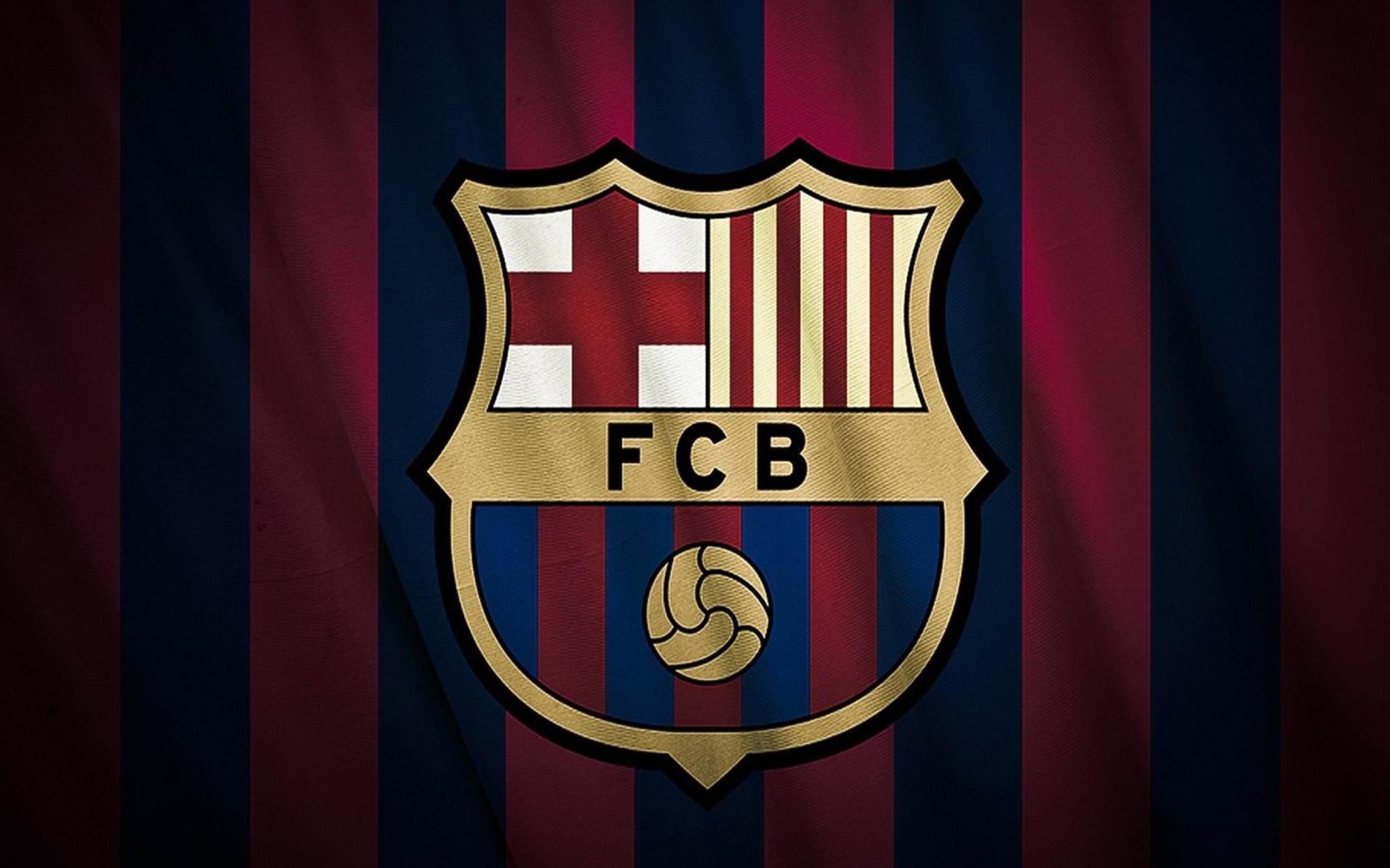 Fondo de pantalla FC Barcelona Logo 2560x1600