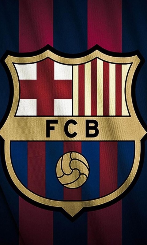 Das FC Barcelona Logo Wallpaper 480x800