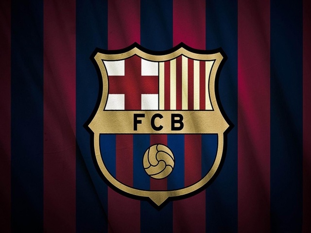 FC Barcelona Logo wallpaper 640x480