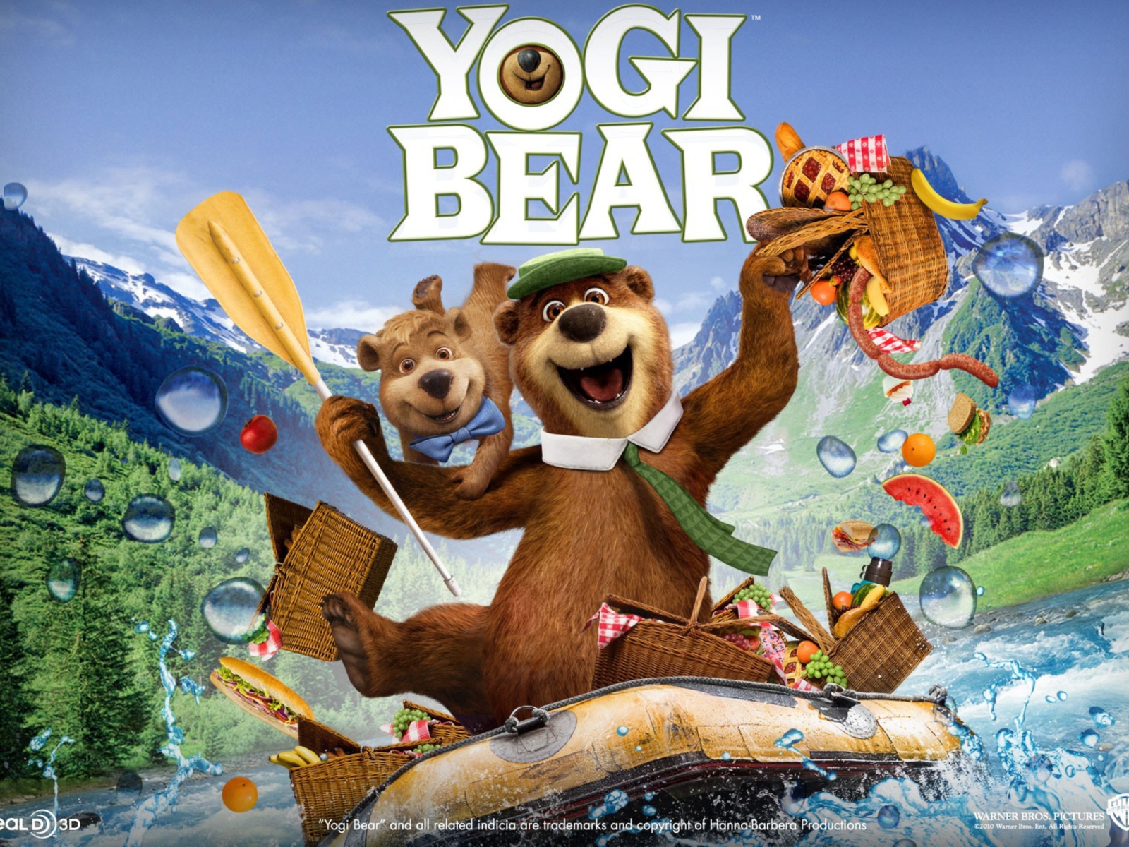 Fondo de pantalla Yogi Bear 1600x1200