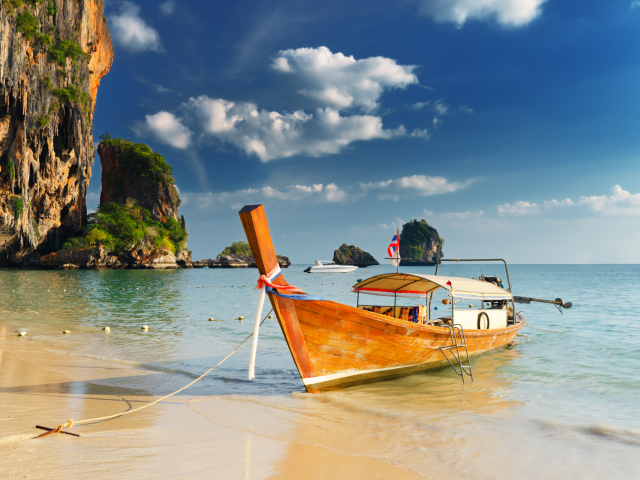 Thai Boat wallpaper 640x480