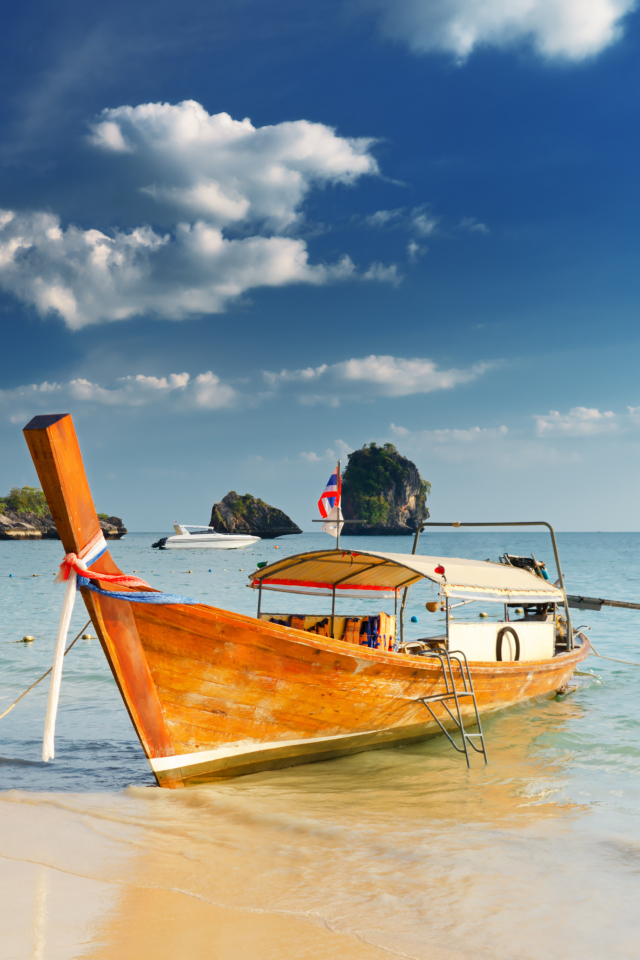 Sfondi Thai Boat 640x960