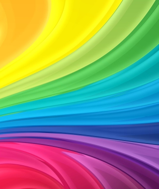 Abstract Rainbow - Obrázkek zdarma pro Nokia C1-00