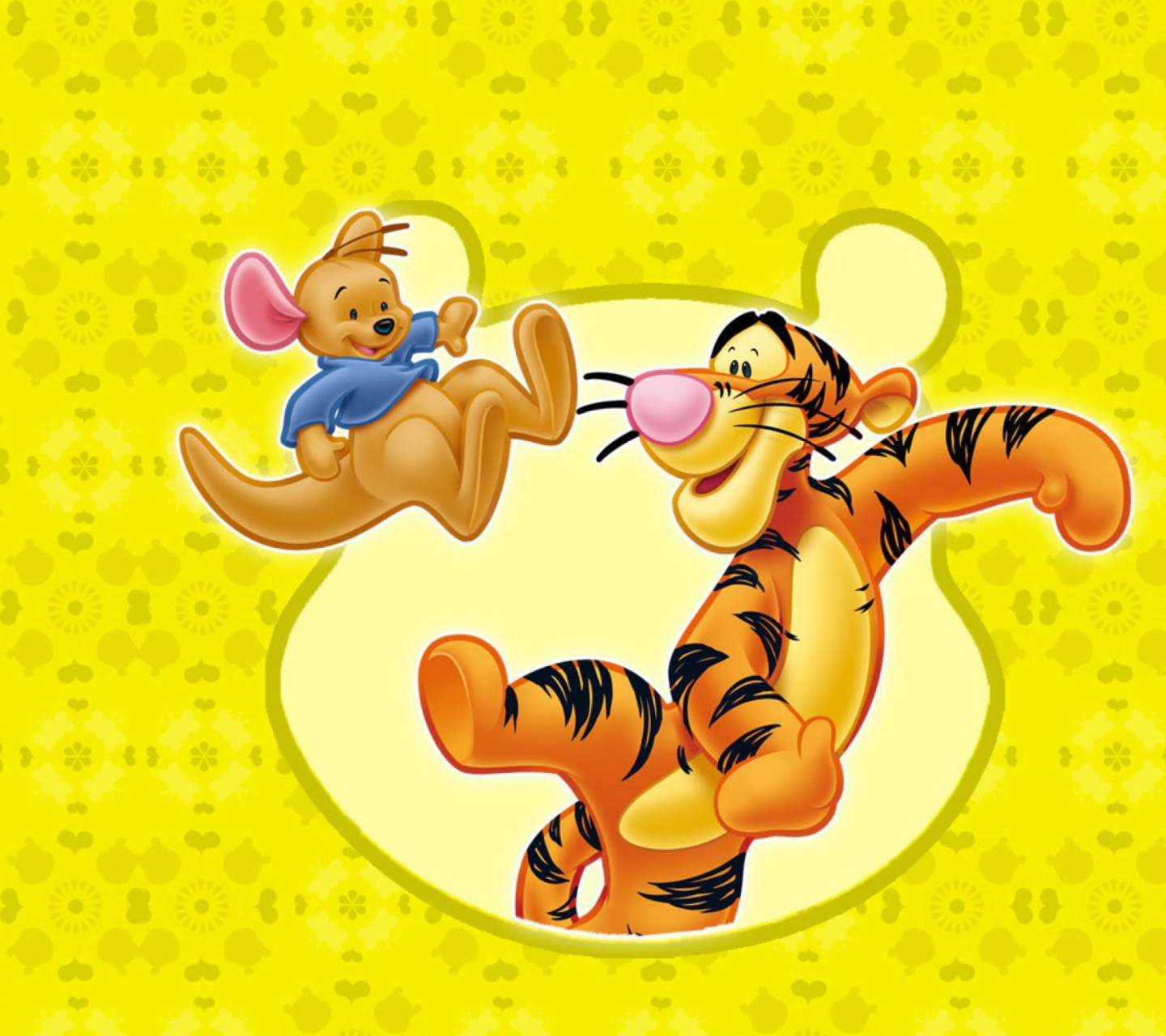 Tigger And Roo wallpaper 1440x1280