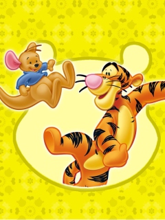 Sfondi Tigger And Roo 240x320