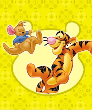 Tigger And Roo - Obrázkek zdarma pro iPhone 5C