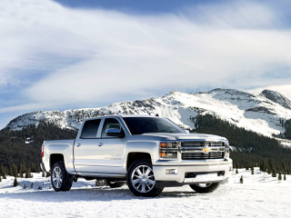 Screenshot №1 pro téma Chevrolet Silverado High Country 320x240