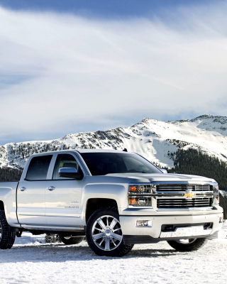 Chevrolet Silverado High Country - Obrázkek zdarma pro iPhone 4