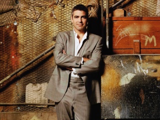 Das George Clooney Wallpaper 320x240