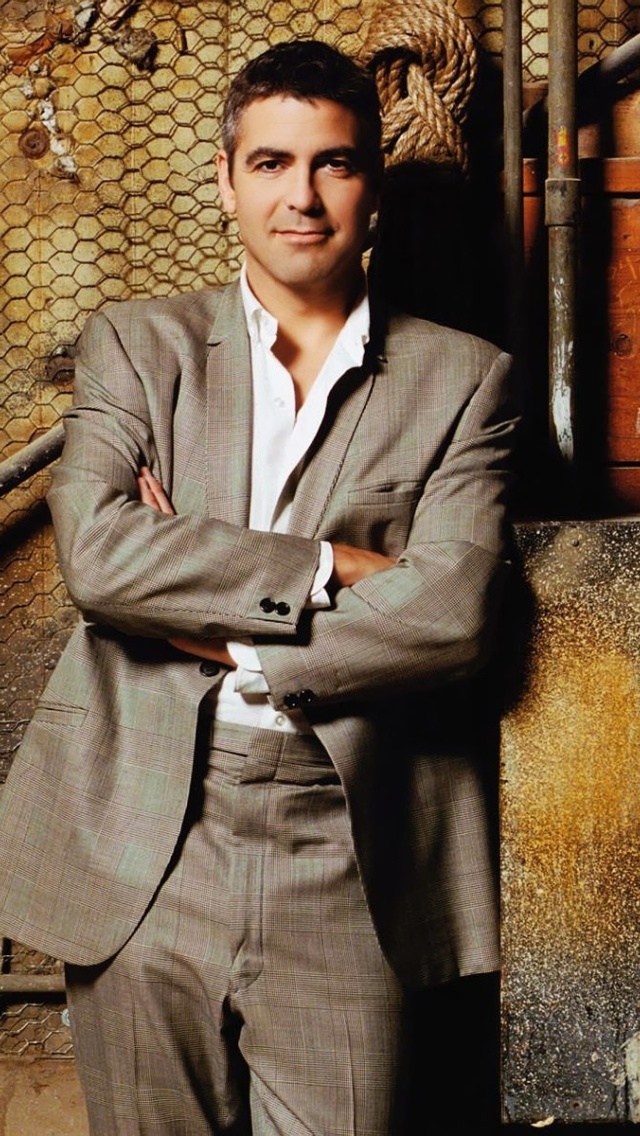 George Clooney wallpaper 640x1136