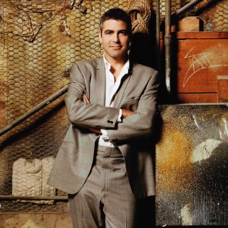 Картинка George Clooney на телефон iPad 3