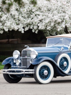 Screenshot №1 pro téma 1931 Lincoln Model K Sport Phaeton 240x320