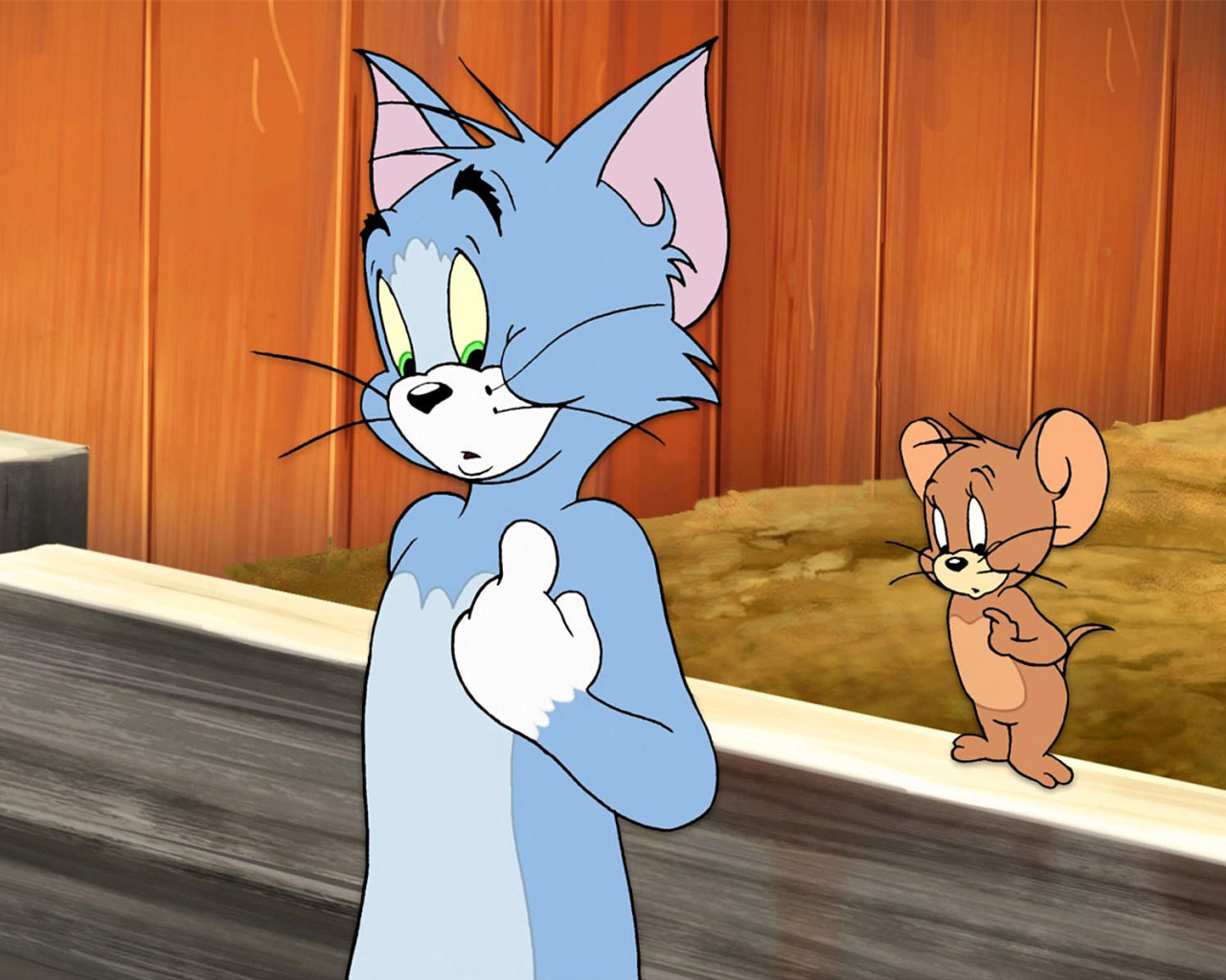 Fondo de pantalla Tom and Jerry, Land of Witches 1280x1024
